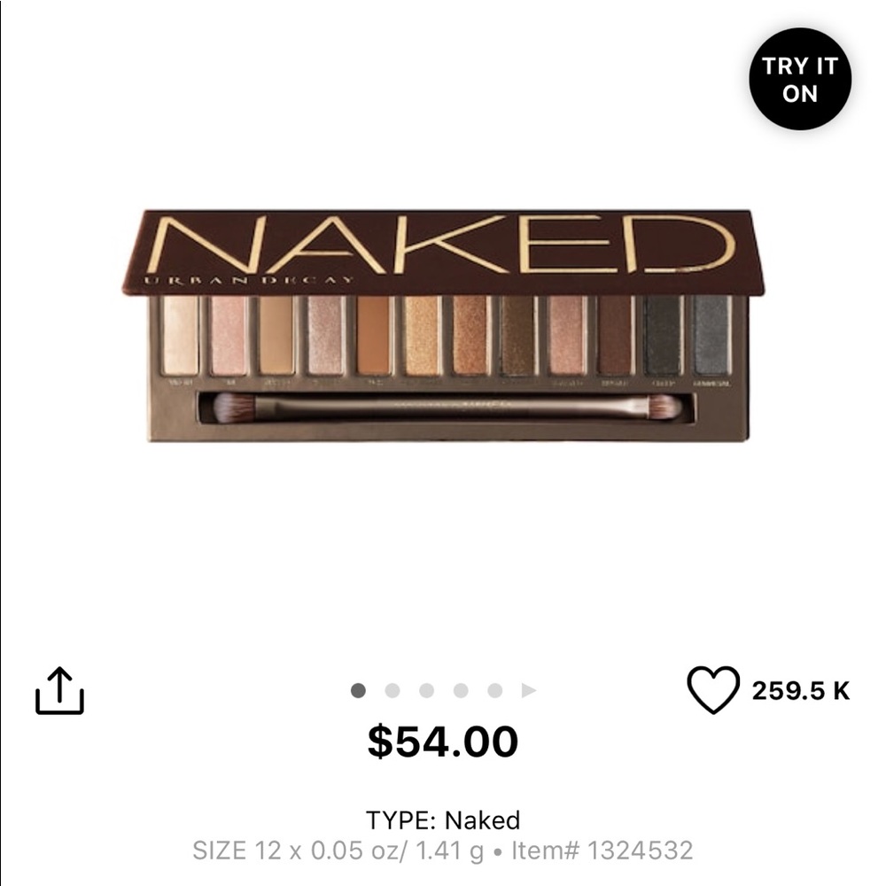 New in box urban decay eyeshadow palette